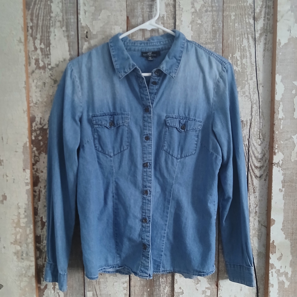 Denim Button Down Shirt